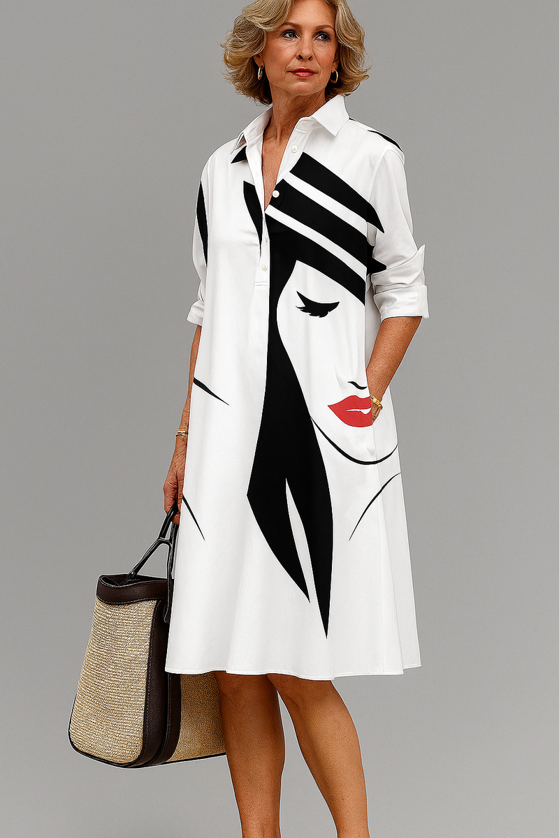 Bona | Refined and Elegant Midi Dress