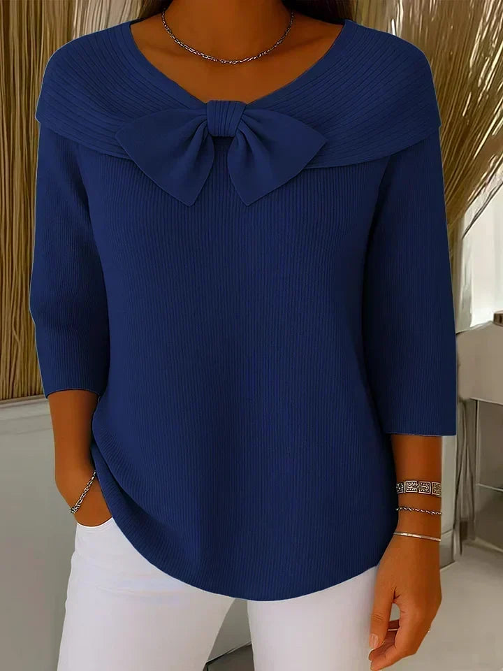 Trinidad | Maglione Girocollo con Fiocco