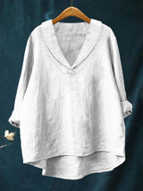 Hortense | Flowing V-neck Blouse