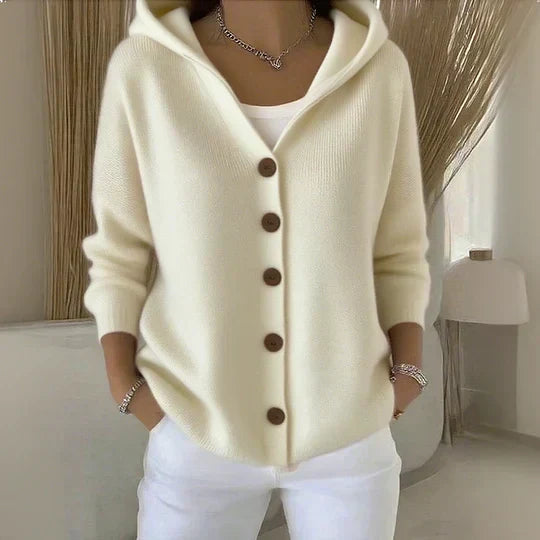 Rocío | Cardigan con Cappuccio