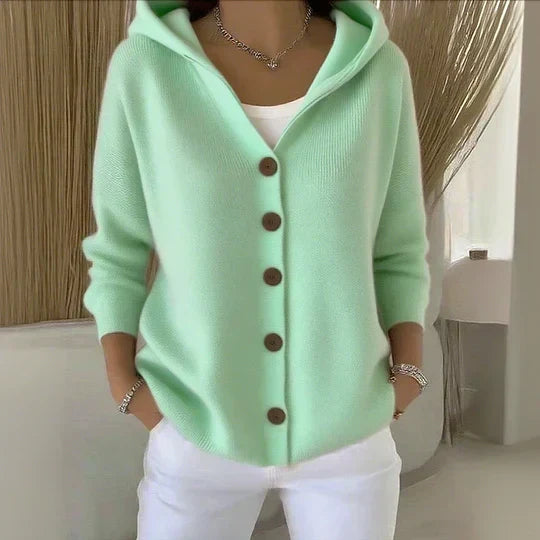 Rocío | Cardigan con Cappuccio