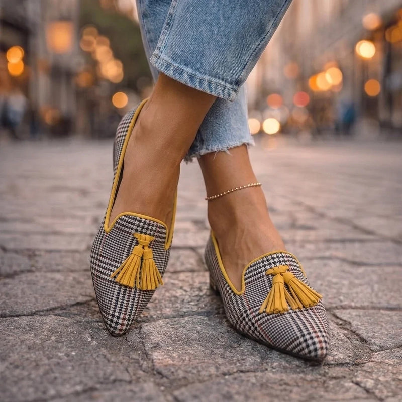 Livia | Ballerine a Punta con Stampa Leopardata