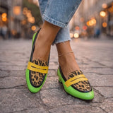 Rosalia | Mocassini con Stampa Leopardata