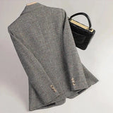 María - Blazer de tweed