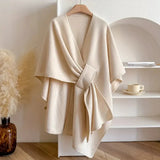 Olea - Elegante poncho bufanda