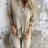 Siena - Conjunto casual con corte relajado