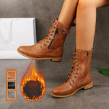 Silvia - Botas con soporte plantar de puntera redonda