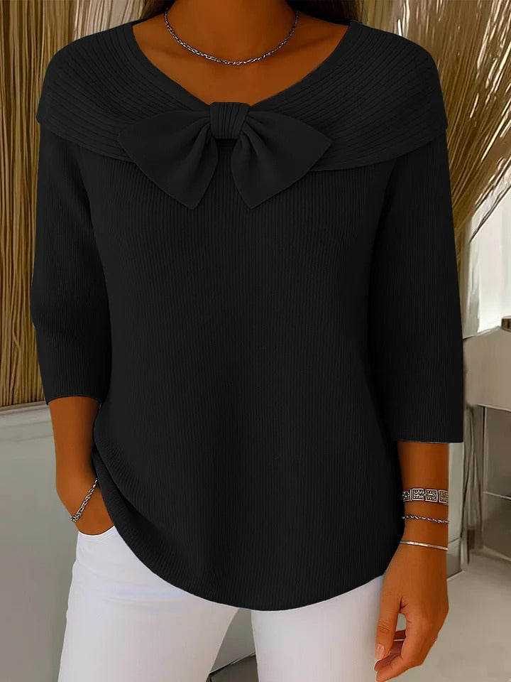 Trinidad | Maglione Girocollo con Fiocco