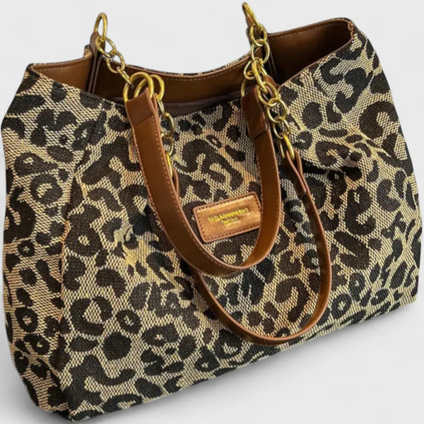 Valeria | Elegant Leopard-Print Bag