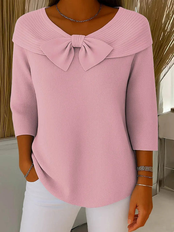 Trinidad | Maglione Girocollo con Fiocco