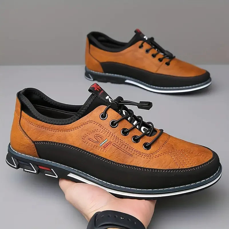 Zapatos Oxford con acabado artesanal