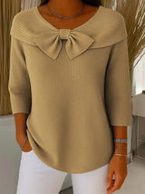 Trinidad | Maglione Girocollo con Fiocco