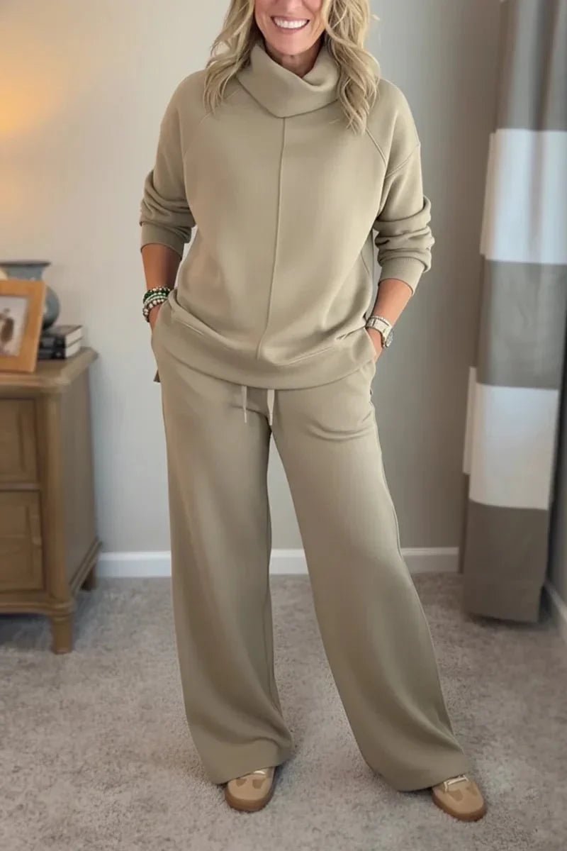 Elaina - Conjunto casual elegante de dos piezas