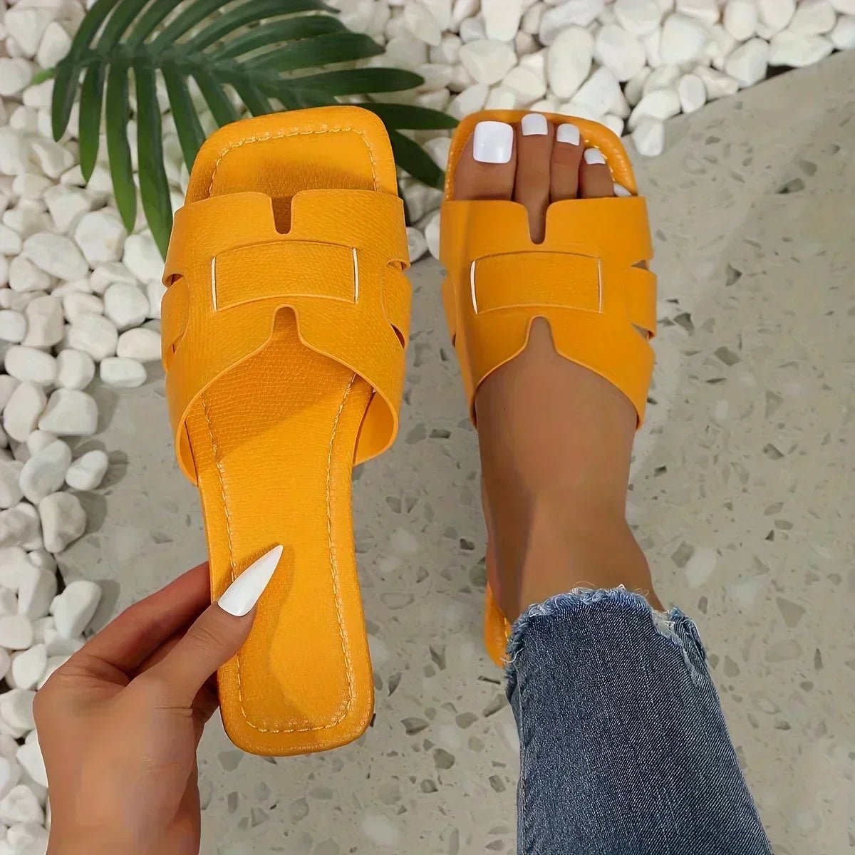Valencia - Sandalias de Slides