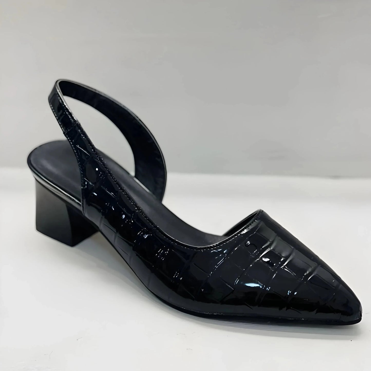 Olga | Zapatos elegantes con tacón cuadrado