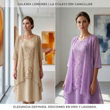 Teresa - Conjunto elegante de vestido y chaqueta
