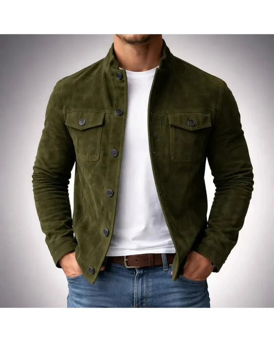 Mario - Chaqueta de inspiración militar con presencia elegante - Camila Fashions