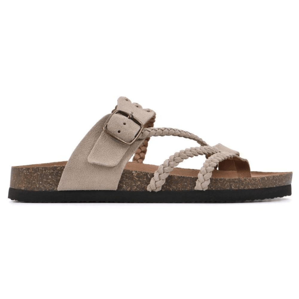 Sandalias de corcho trenzadas Adriana: tus pies te lo piden. Quieren estas.