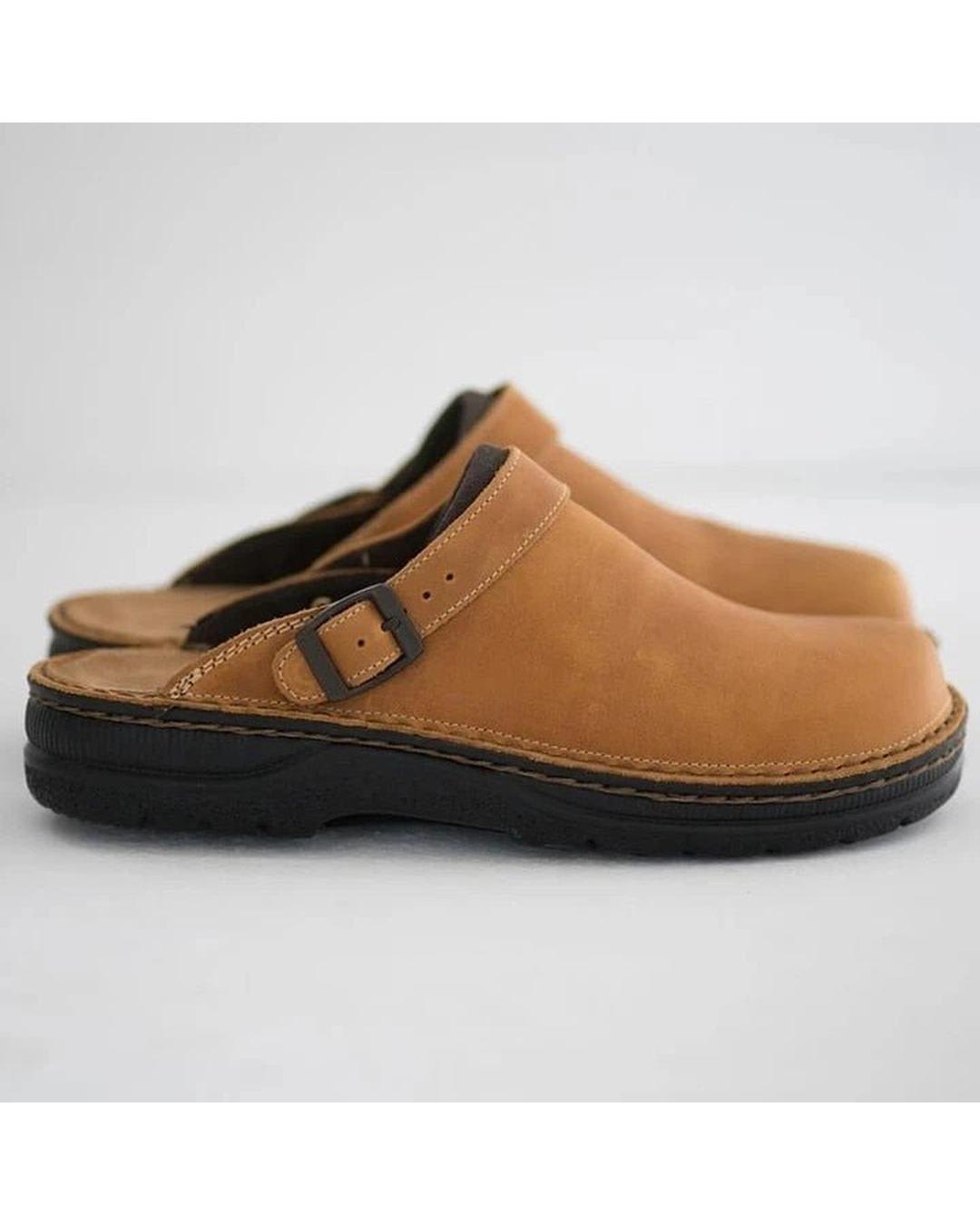 Lucas | Mocasines ortopédicos de piel para hombre - Camila Fashions