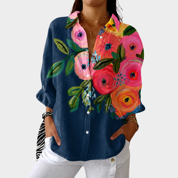 Camicetta Leggera e Colorata Stampata