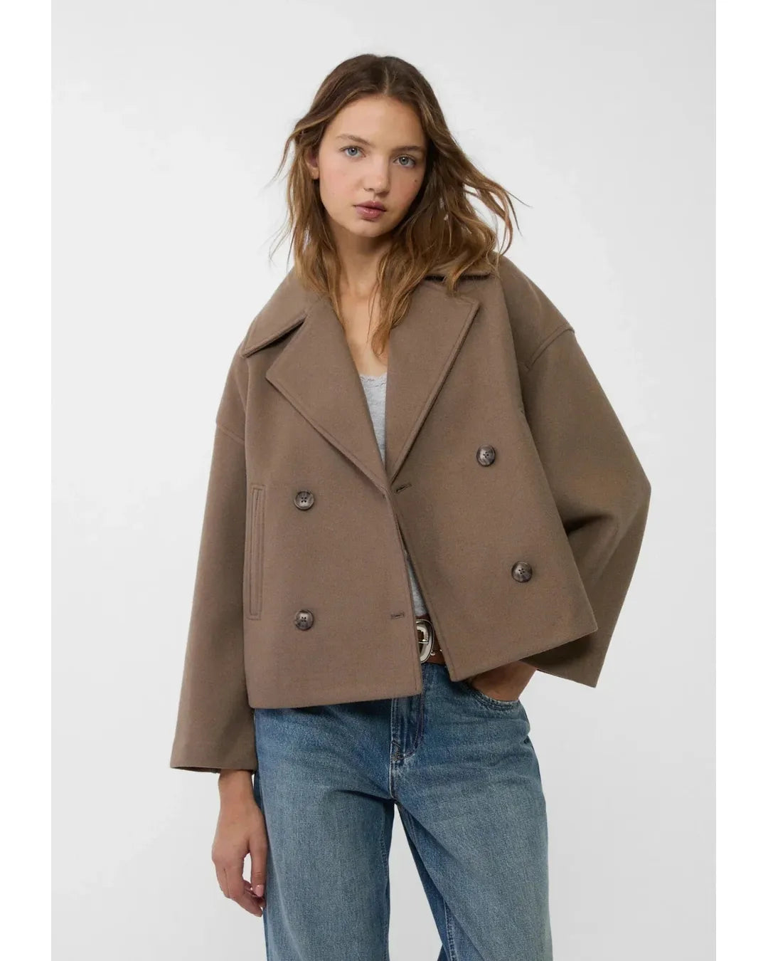 Adriana | Chaqueta cruzada elegante con botones - Camila Fashions