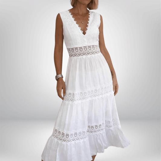 Ana™ | Vestido Elegante de Encaje con Escote en V