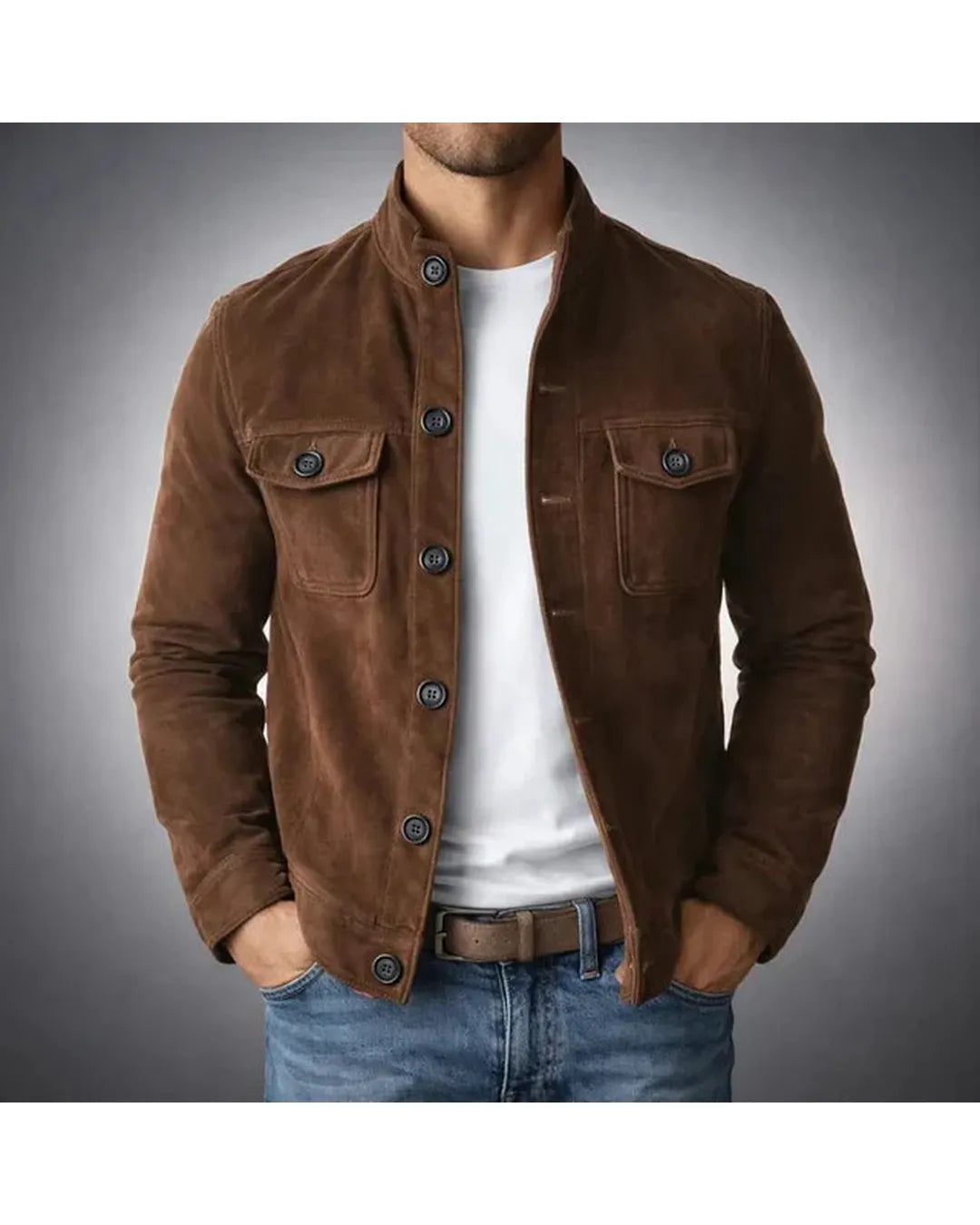 Mario - Chaqueta de inspiración militar con presencia elegante - Camila Fashions