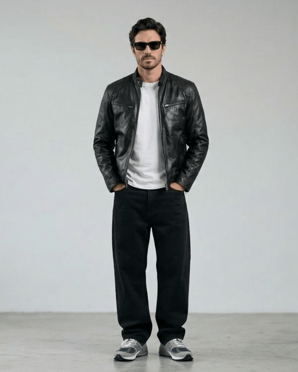 LEATHER JACKET - Camila Fashions