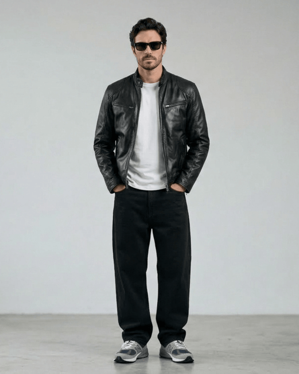 LEATHER JACKET - Camila Fashions