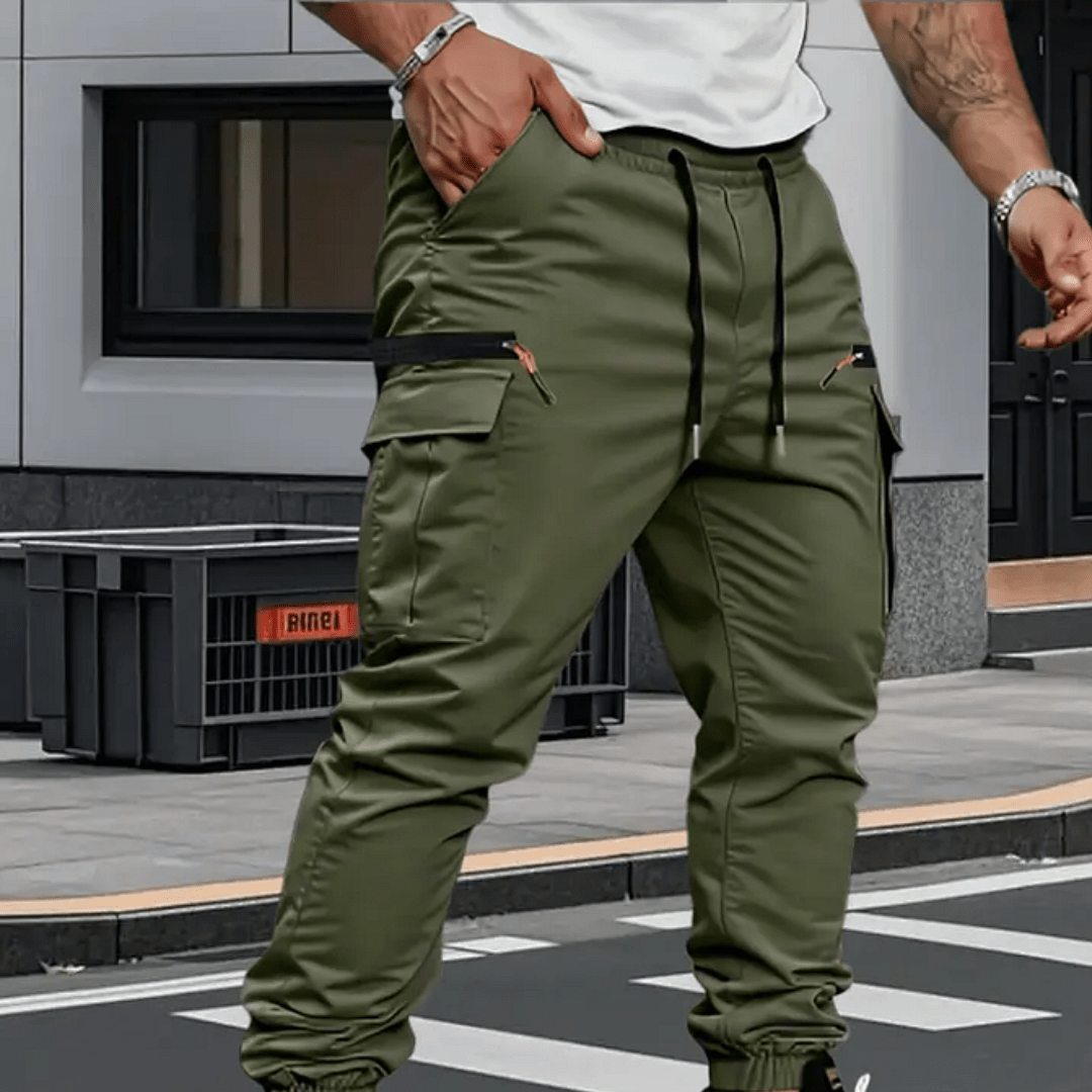 Omar™ | Pantalón jogger cargo elástico para hombre