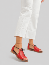 olivia™ | Leather Summer Sandals