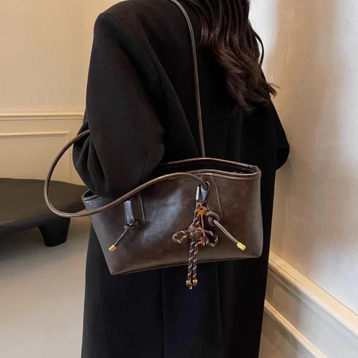 Renata - Bolso vintage de piel sintética