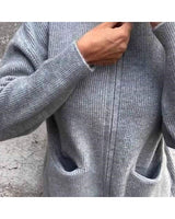 Vera | Zip-Up Knit Jacket - Camila Fashions