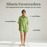 Elena - Conjunto veraniego de camisa amplia y short