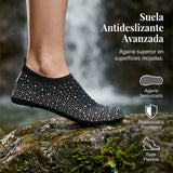 Coral - Zapatos acuáticos brillantes de secado rápido