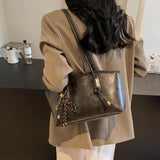 Renata - Bolso vintage de piel sintética