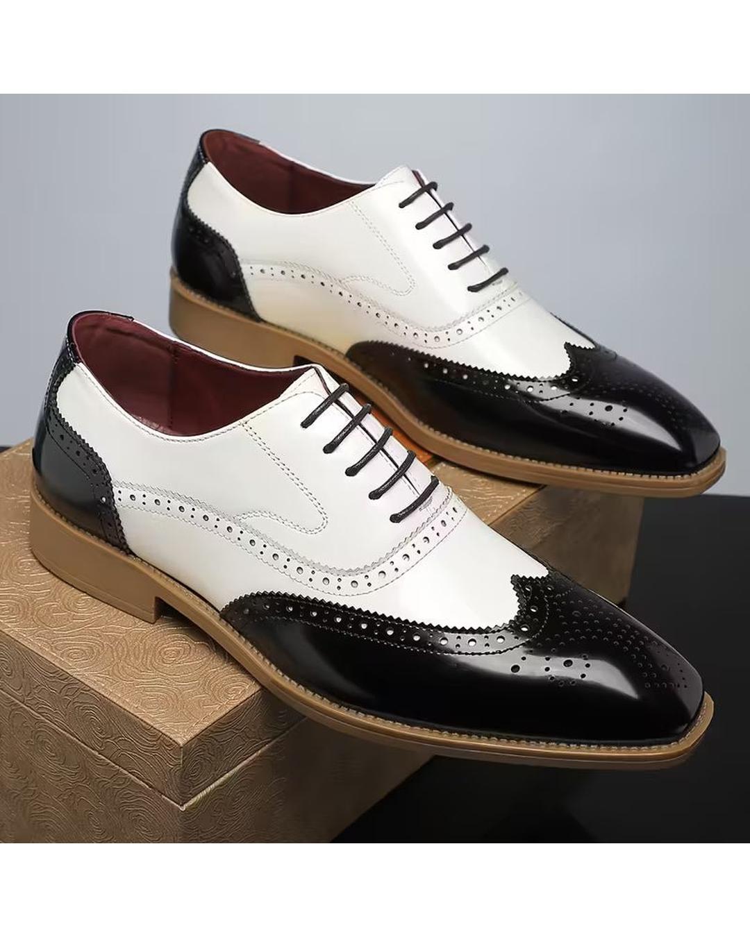 Harry - Zapatos brogue vintage - Camila Fashions
