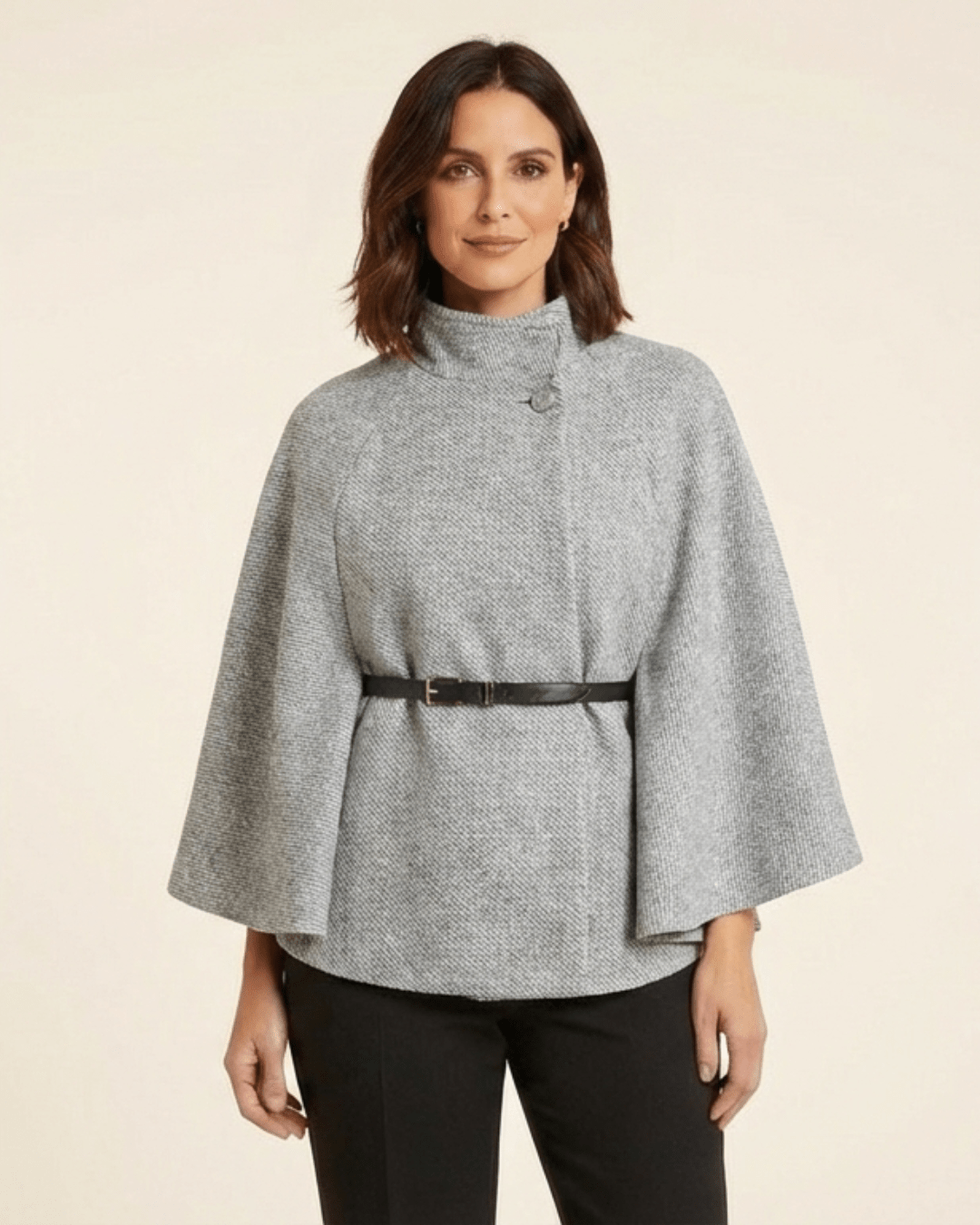 Lea | Chaqueta elegante con cinturón y diseño de mariposa - Camila Fashions