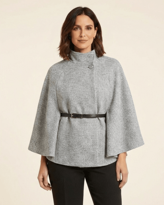 Lea | Chaqueta elegante con cinturón y diseño de mariposa - Camila Fashions