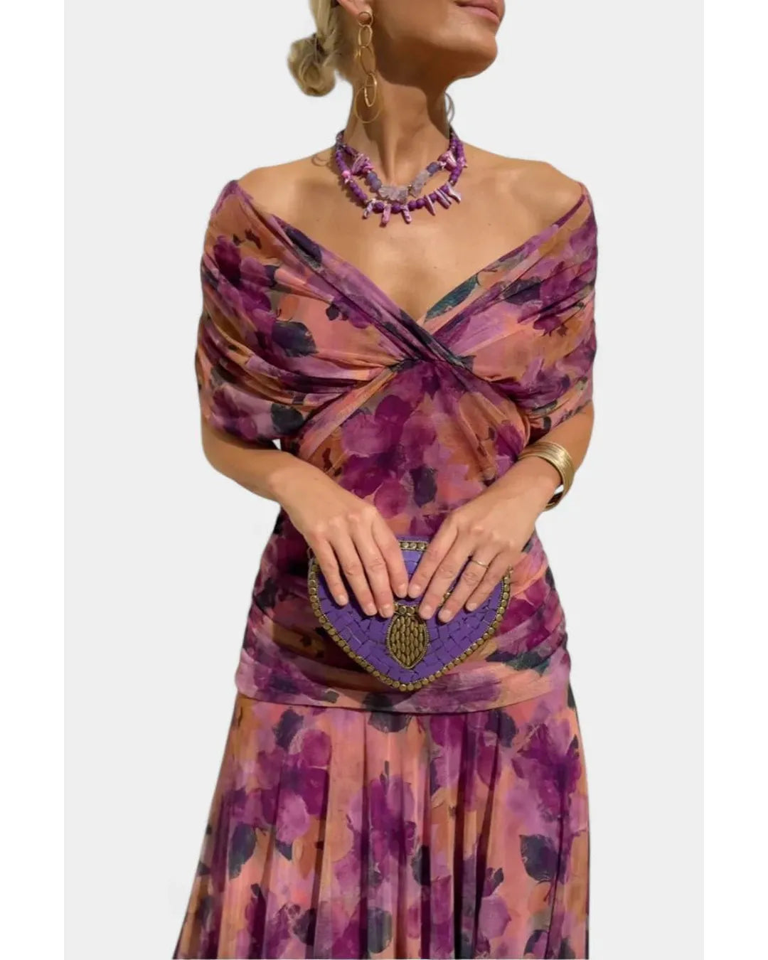 Alicia - Vestido floral de elegancia ligera - Camila Fashions