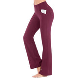 Diana - Pantalón de cintura alta elástico y corte ancho