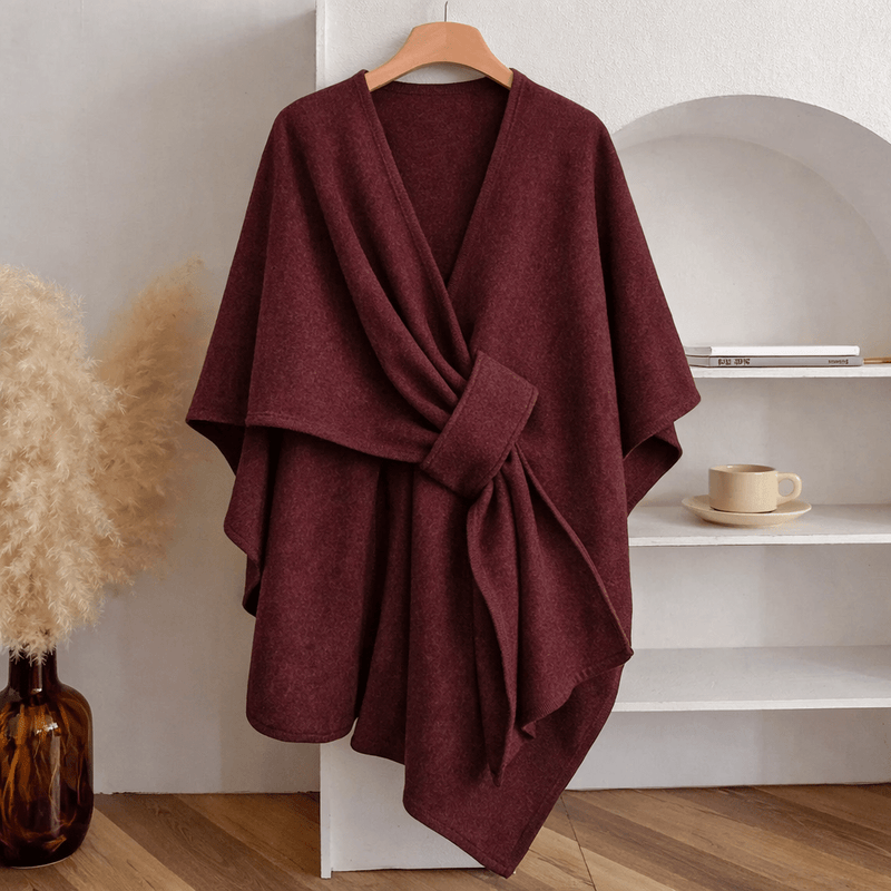 Olea - Elegante poncho bufanda