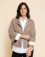 Elvira | Chaqueta suave de cuello redondo