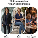 Celia - Blusa lisa de manga corta y corte holgado