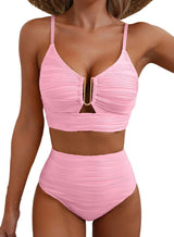 Luna – Bikini push-up de cintura alta