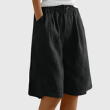 Madeleine | Ruime Shorts met Elastische Taille