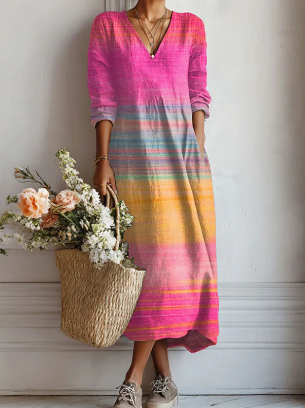 Paula | Vestido primaveral con estilo sin esfuerzo