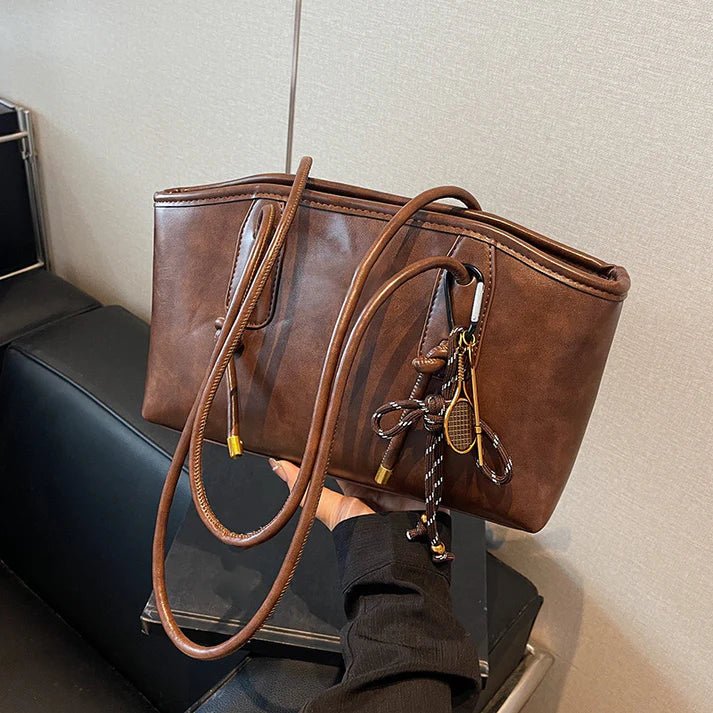 Renata - Bolso vintage de piel sintética