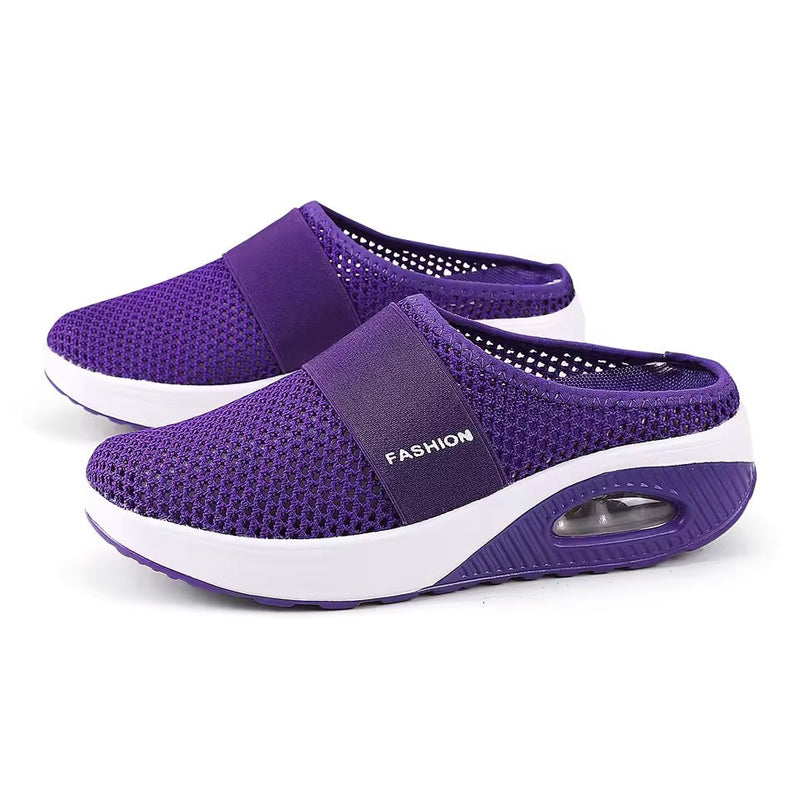 Nerea - Zapatillas ortopédicas de malla transpirable