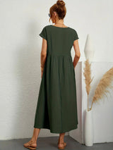Gabriela - Vestido midi fluido de elegancia atemporal